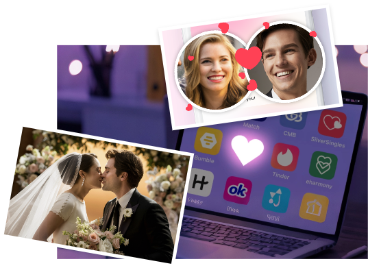 광고용 AI 키스 사진