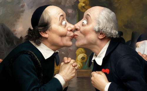 AI 키스 밈 이미지